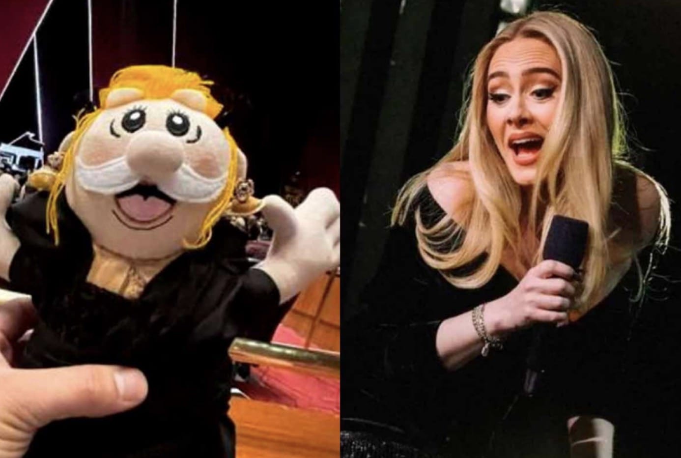 La cantante compartió una fotografía de su camerino en donde se observan varios de estos peluches, demostrando que los conserva con mucho cariño