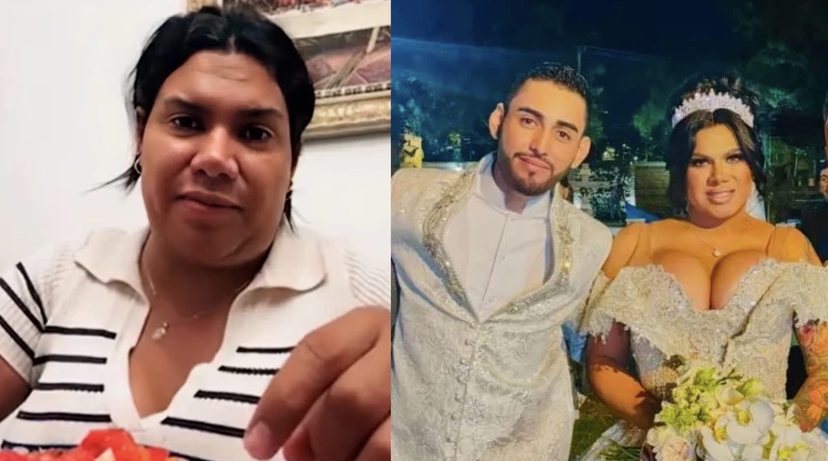 Kimberly Irene tiene menos de un mes de casada con el enfermero Óscar Barajas y no deja de causar polémica sobre su relación.
