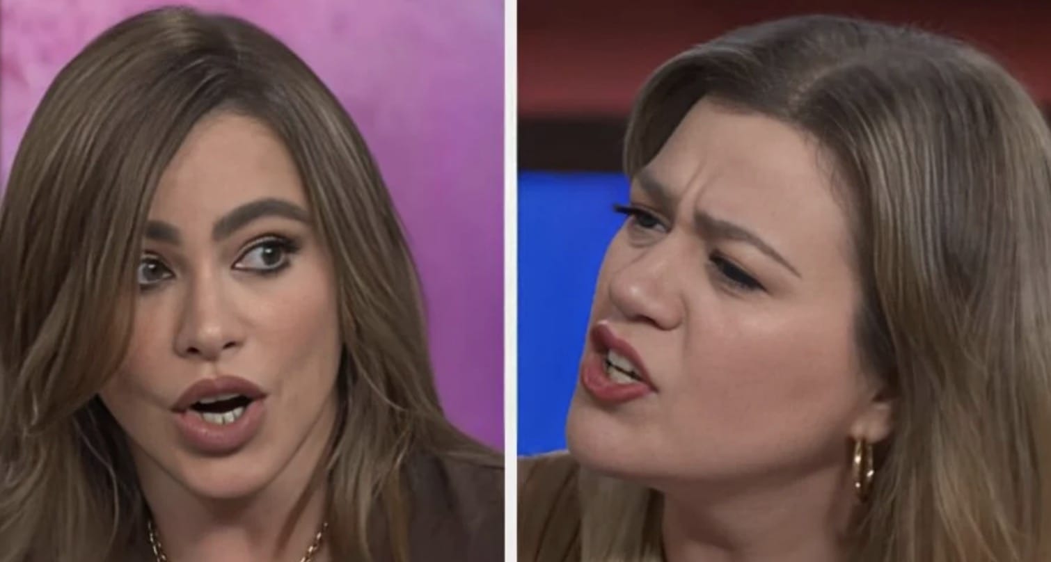 Kelly Clarkson se refirió al maquillaje que utilizó Vergara en "Griselda".