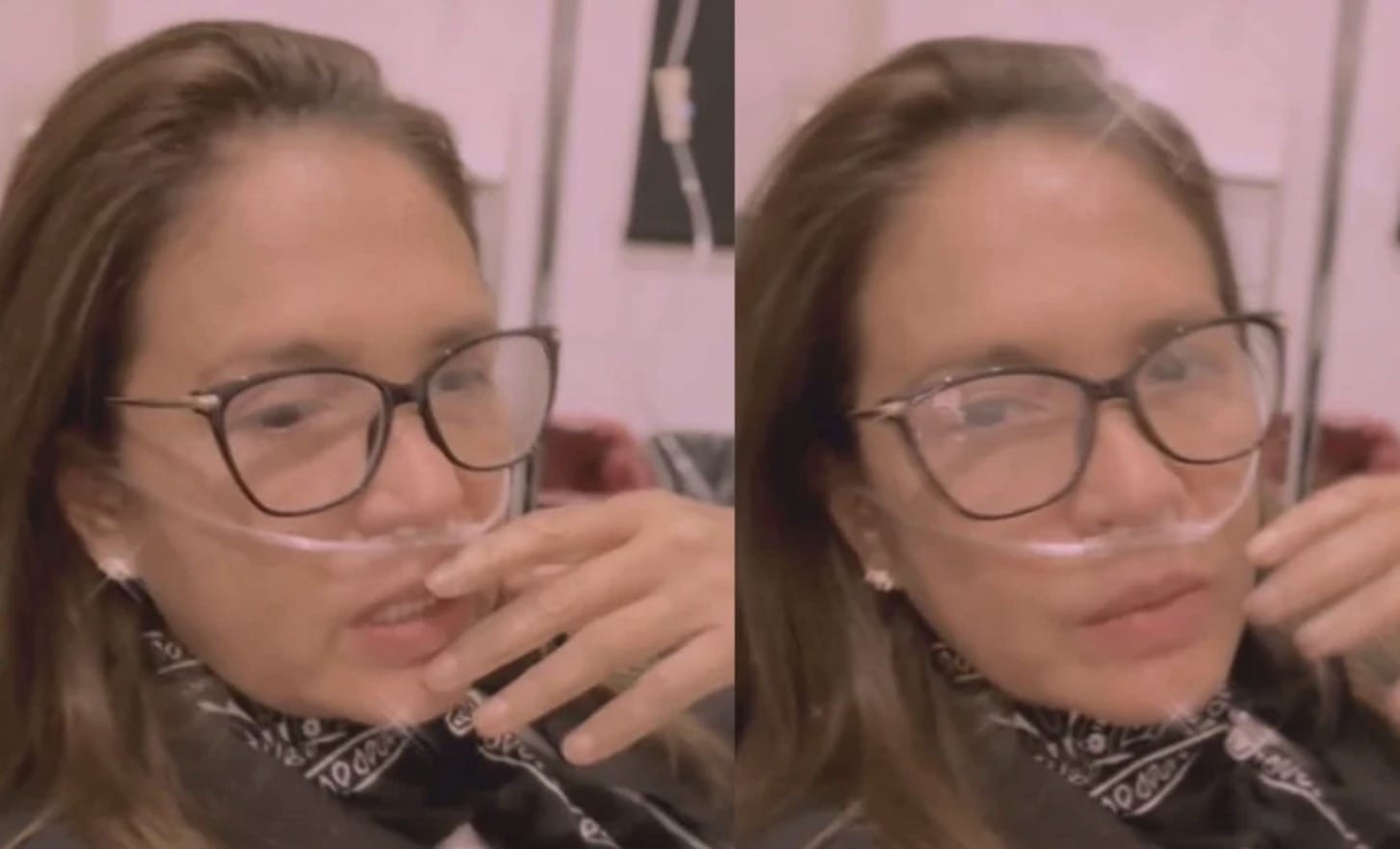 Yolanda Andrade preocupó a sus seguidores tras subir un video en el que aparece usando oxigeno y reconociendo el trabajo su equipo médico.