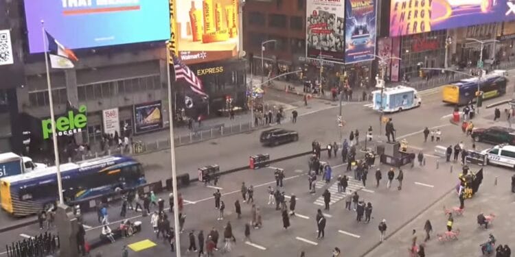 Los neoyorkinos, poco acostumbrados a este fenómeno, no supieron de inmediato qué ocurría en la ciudad.