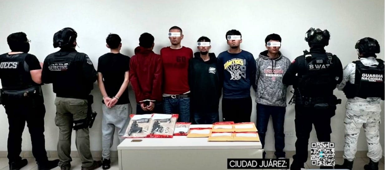 Rescatan a 3 personas y caen 6 delincuentes