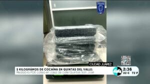 5 kilogramos de cocaína en Quintas Del Valle. Noticias en tiempo real