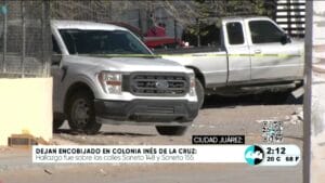 Dejan encobijado en colonia Inés de la Cruz. Noticias en tiempo real