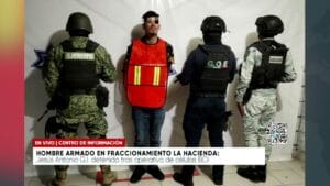 Hombre armado en fraccionamiento La Hacienda. Noticias en tiempo real