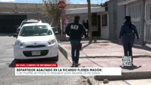 Repartidor asaltado en la Ricardo Flores Magón. Noticias en tiempo real