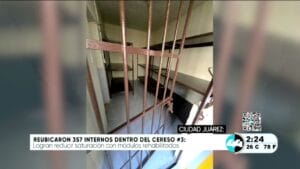Reubicaron 357 internos dentro del Cereso #3. Noticias en tiempo real