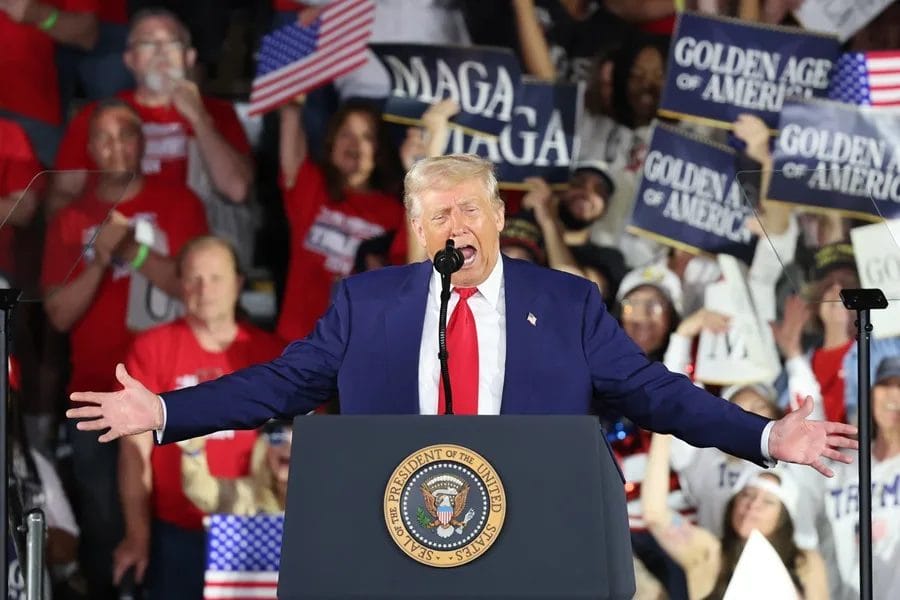 Trump tras sus primeros 100 días: «Solo acabamos de empezar. Aún no han visto nada»