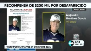 Recompensa de $200 mil por desaparecido. Noticias en tiempo real