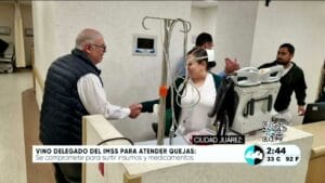 Vino delegado del IMSS para atender quejas. Noticias en tiempo real