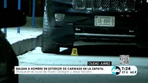 Balean a hombre en exterior de carwash en la Zapata. Noticias en tiempo real