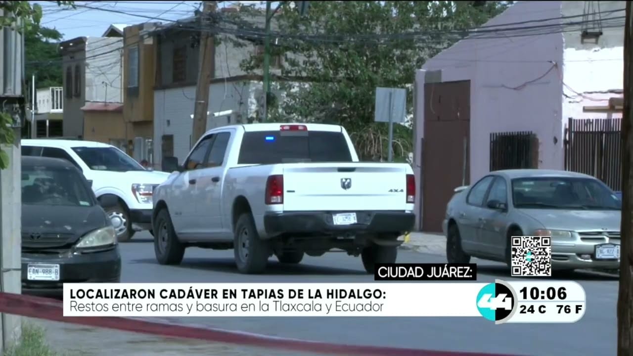 Localizaron cadáver en tapias de la Hidalgo
