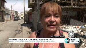 Los afectados por incendio perdieron todo. Noticias en tiempo real