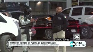 Mataron hombre en puerta de supermercado. Noticias en tiempo real