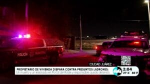 Propietario de vivienda dispara contra presuntos ladrones. Noticias en tiempo real