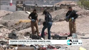 Tiran cadaver en colonia Juanita Luna. Noticias en tiempo real