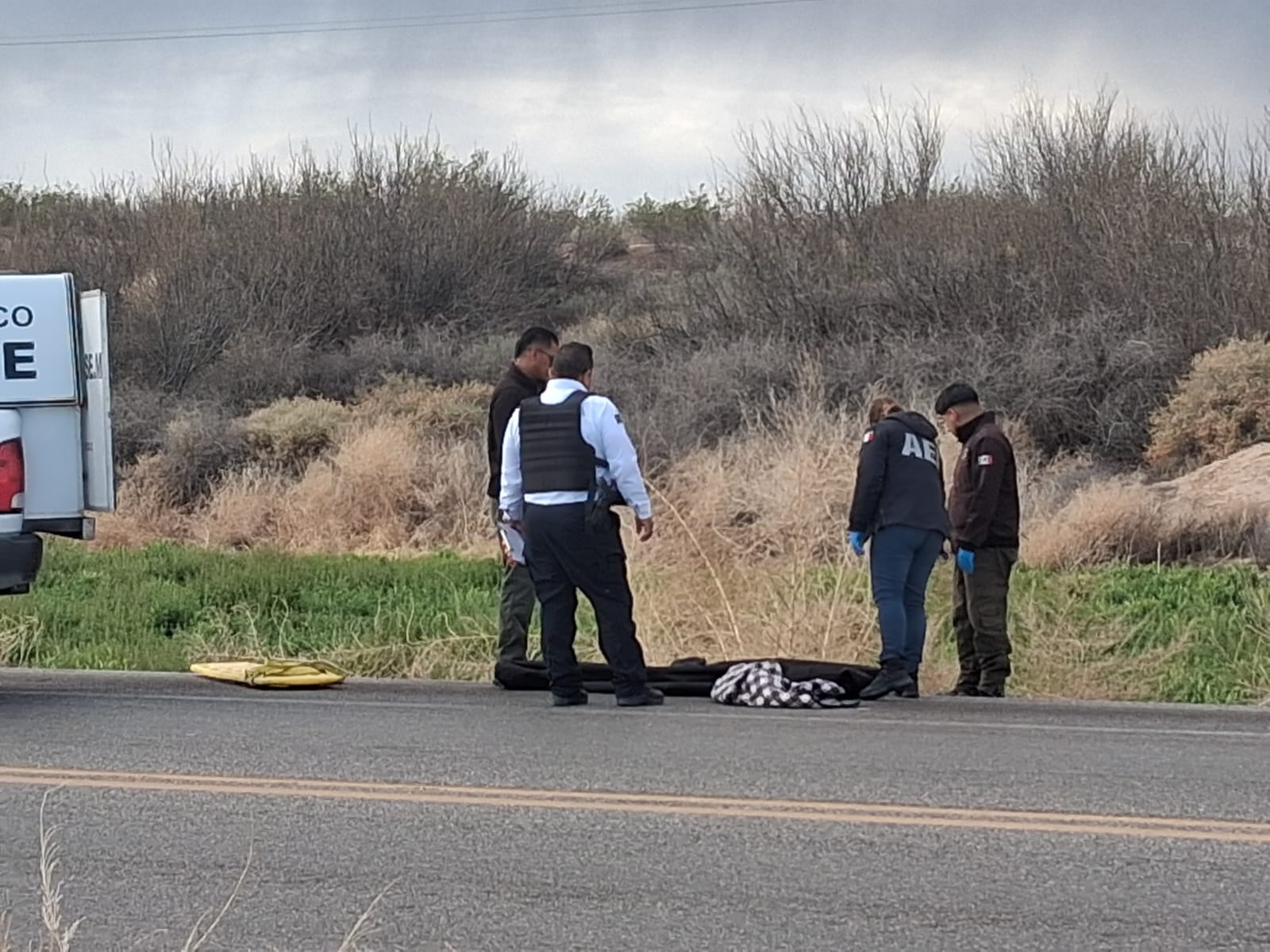 Adulto mayor pierde la v1da tras ser @tropellado en la carretera Juárez–Porvenir